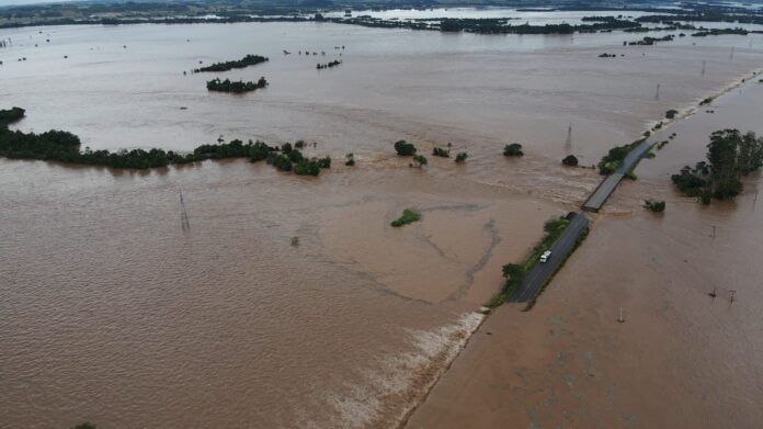 Inundaciones en Brasil